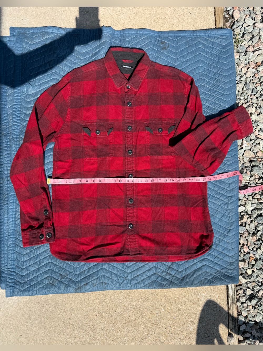 Express Men’s Flannel XXL